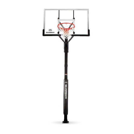 Silverback In-Ground Basketball Hoop – Tempered Glass & Breakaway Rim