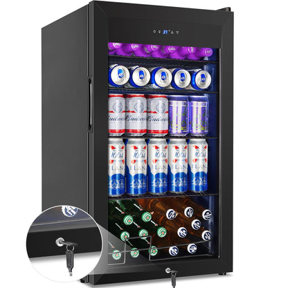 180 Bottles Wine Fridge 24 Inch Dual Zone Wine Cooler Refrigerator Freestanding Wine Refrigerator with Glass Door and Safety Lock, Large Wine Cellar for Home, Office, Kitchen