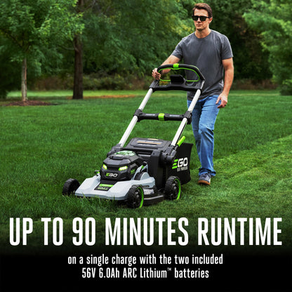 EGO POWER+ Self-Propelled Cordless Lawn Mower – Aluminum Deck & 56V Battery