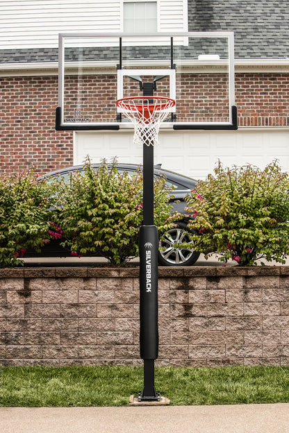Silverback In-Ground Basketball Hoop – Tempered Glass & Breakaway Rim