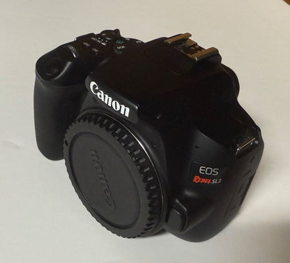 Canon EOS Rebel SL3 dSLR with Five Lenses and Accessories