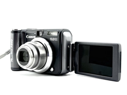 Canon PowerShot A640 Digital Camera Gray 10MP 4x Zoom
